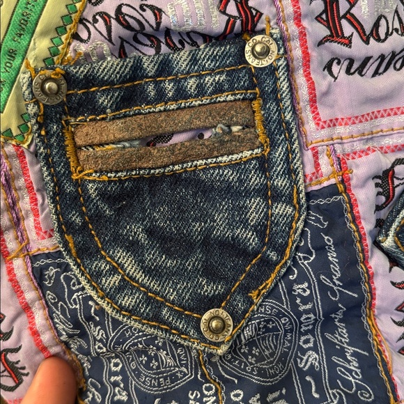 Colorful Patchwork Vest - Picture 4 of 5